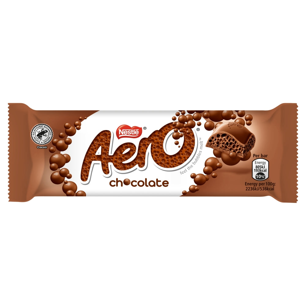 AERO STD BARS MILK CHOCOLATE BAR 24X36G