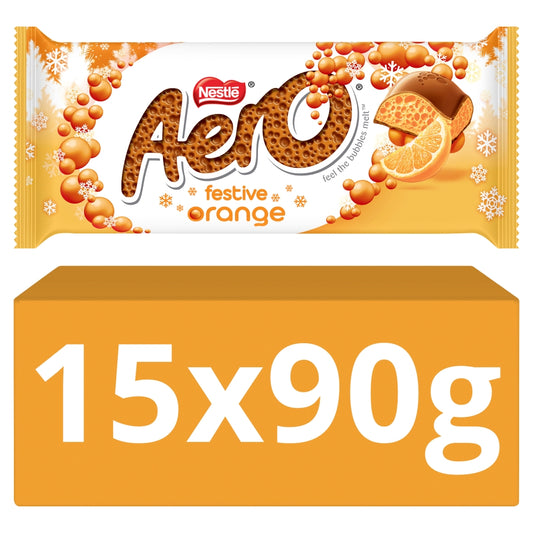AERO ORANGE BLOCKS 15×90G £1.65