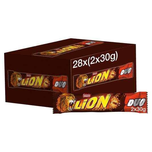 Lion Milk Chocolate Duo Bar 28*60g