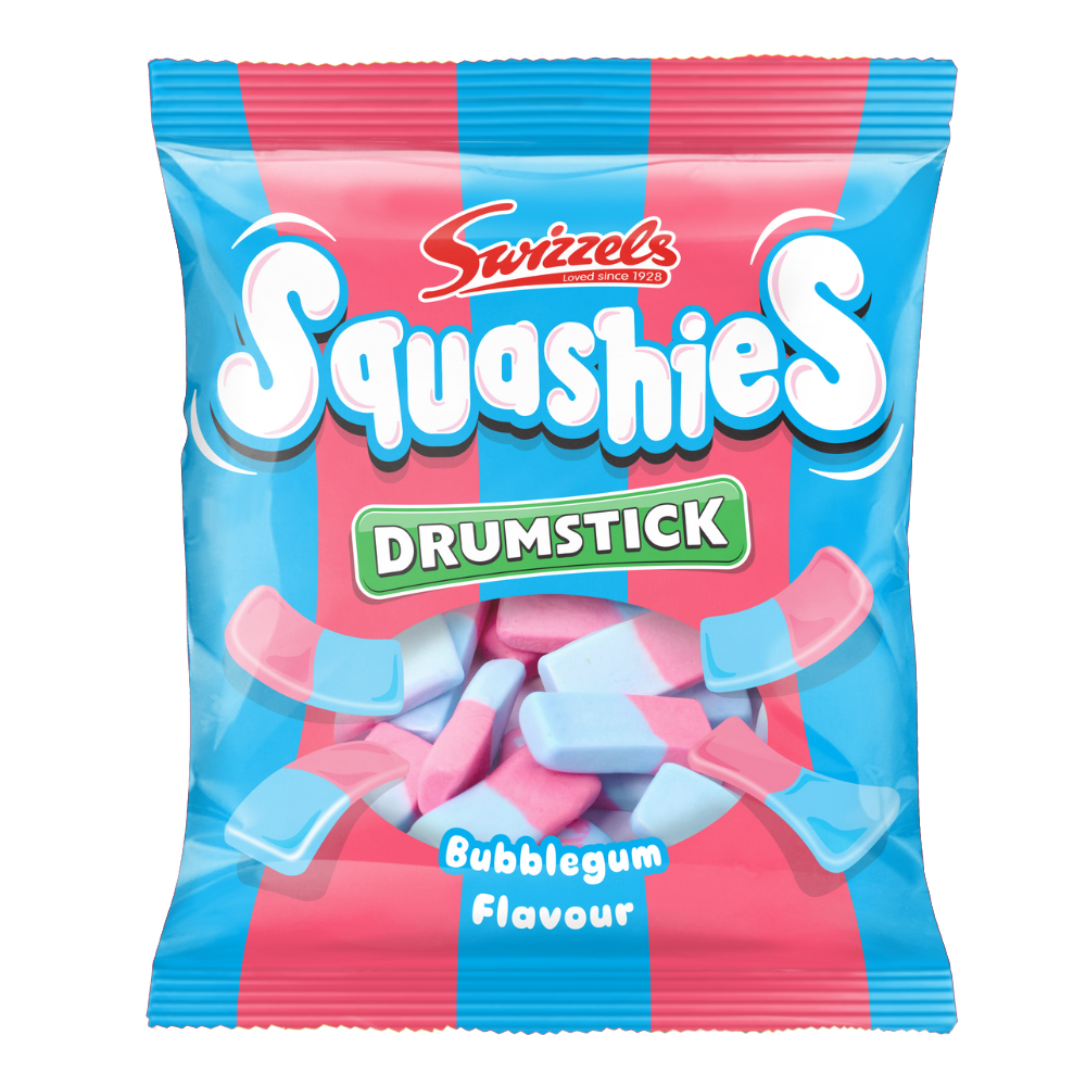 SQUASHIES DRUMSTICK BUBBLEGUM 12×120G – £1.15