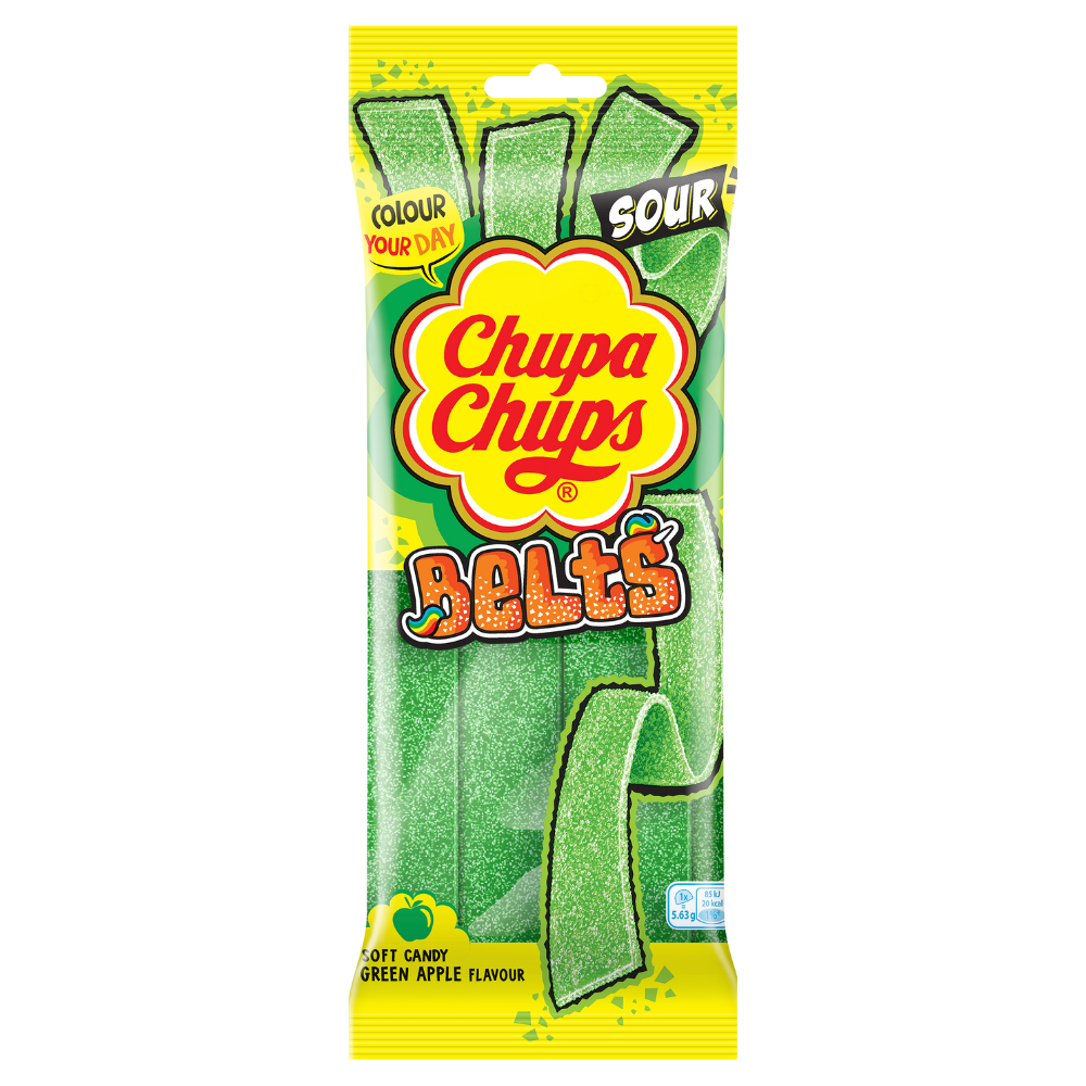 CHUPA CHUPS APPLE BELTS BAG 18X90G
