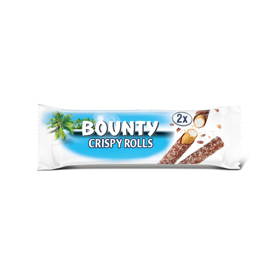 BOUNTY COCONUT CRISPY ROLLS 24X23.4G