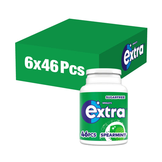 EXTRA BOTTLE SF SPEARMINT 6X46PCS £2.50