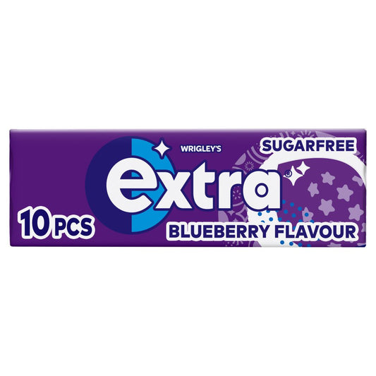 EXTRA GUM SINGLE SF BLUEBERRY 30X10PCS