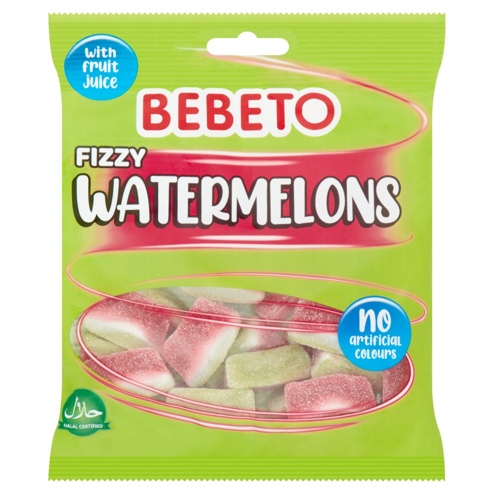 BEBETO FIZZY WATERMELONS 10X150G £1