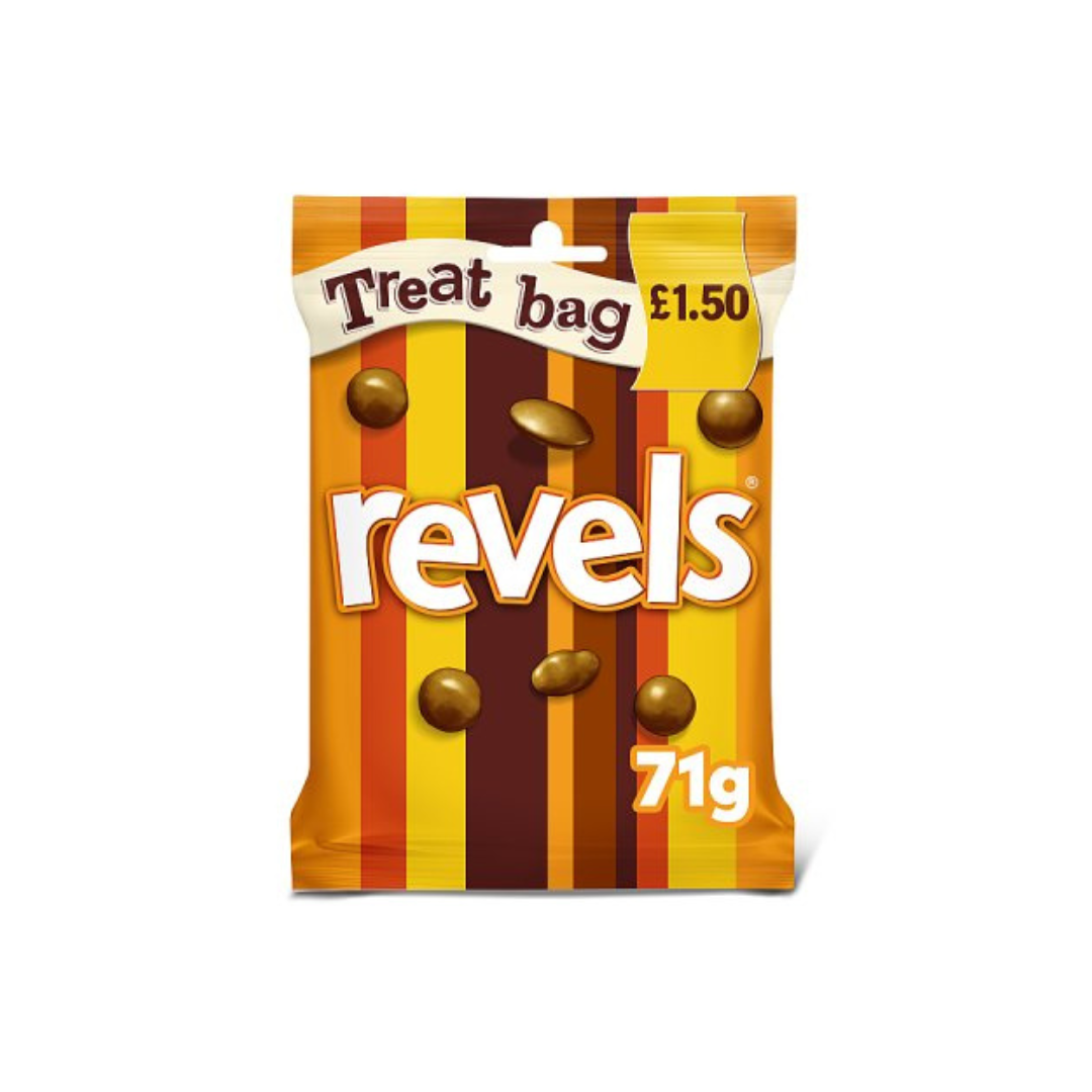 REVELS TREAT BAG 20X71G £1.50