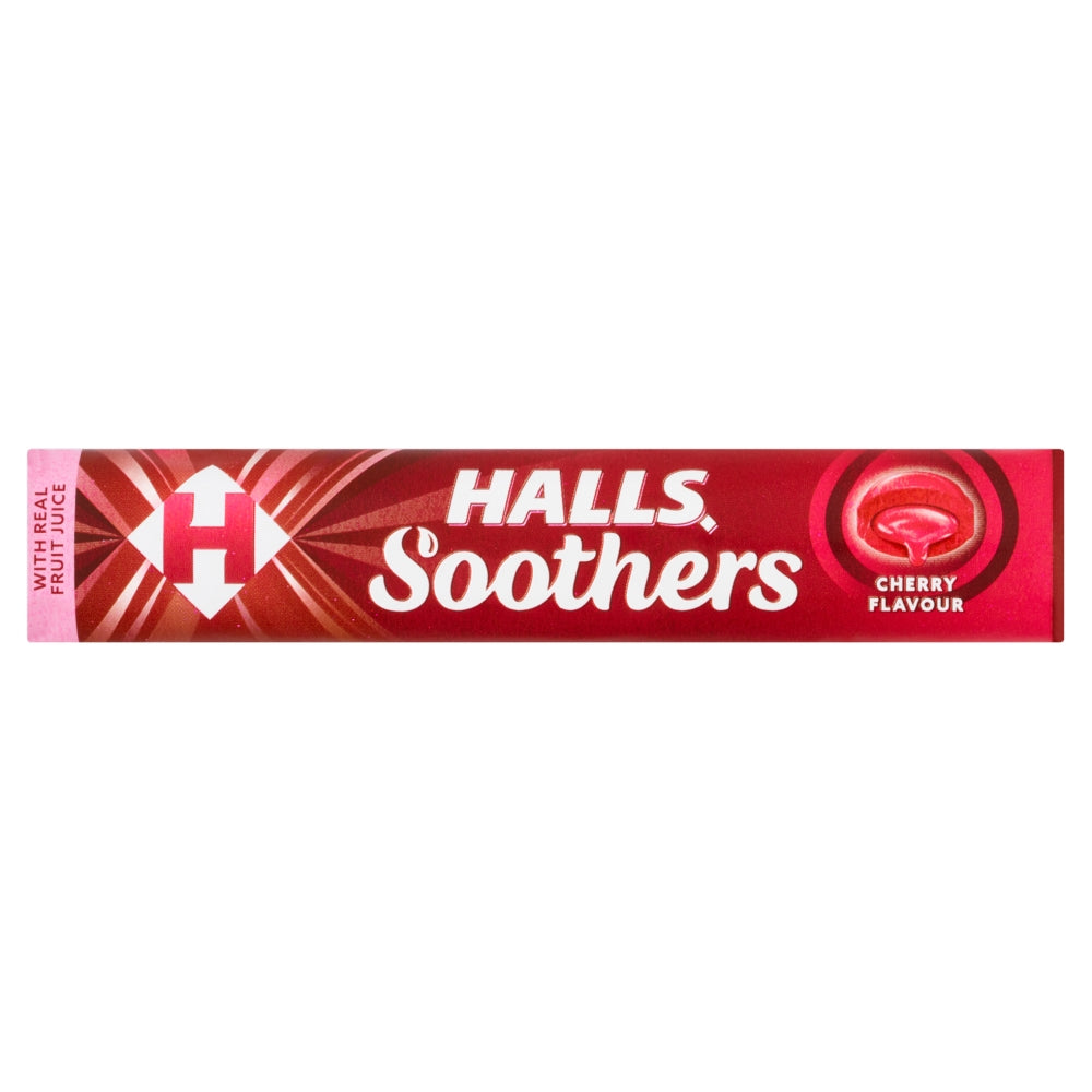 HALLS 20X45G SOOTHERS CHERRY