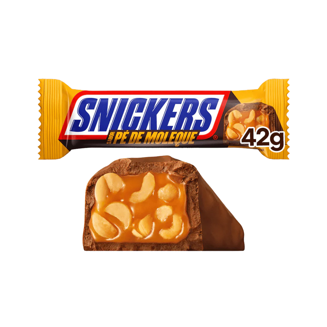 SNICKERS BRAZIL PEANUT BRITTLE 20X42G