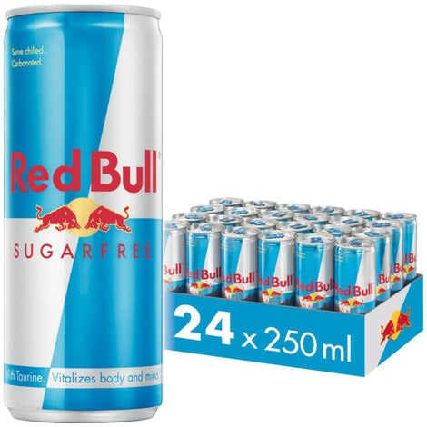 REDBULL 24X250ML SUGARFREE GB