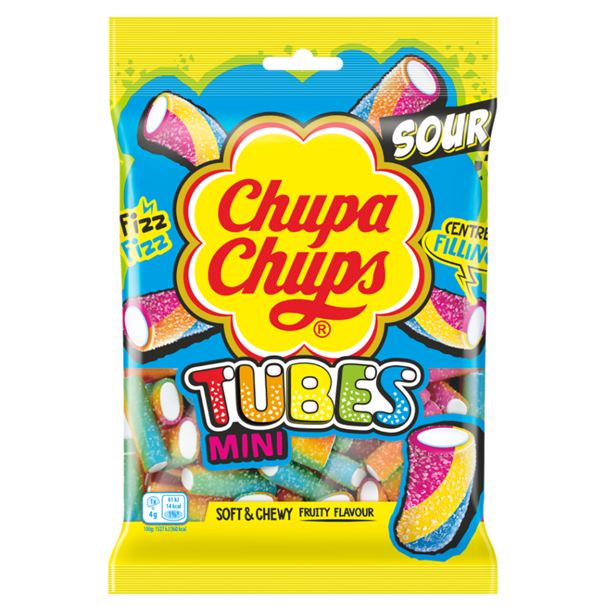 CHUPA CHUPS MINI TUBES 25X30G