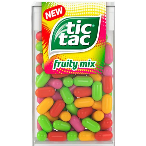 TICTAC FRUITY MIX 24X18G