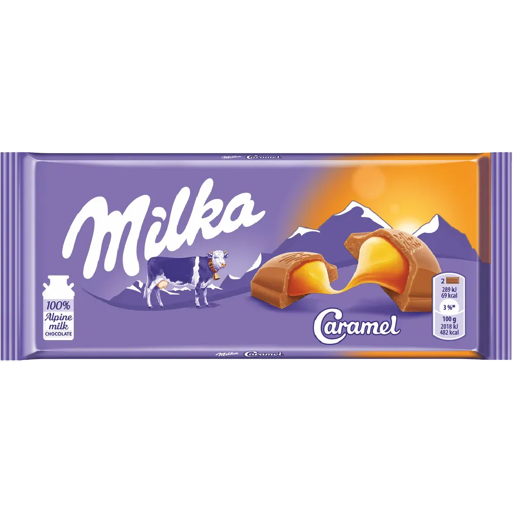 Milka Chocolate Caramel 23x100g