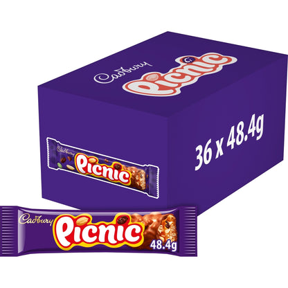 CADBURY STD BARS PICNIC 36X48.4G