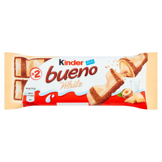 KINDER BUENO WHITE BAR 30×43G
