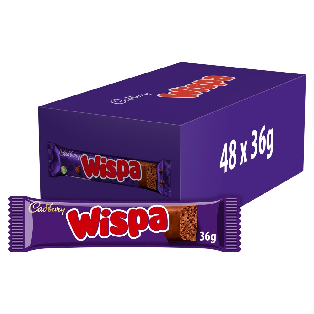 CADBURY STD BARS WISPA  48X36G