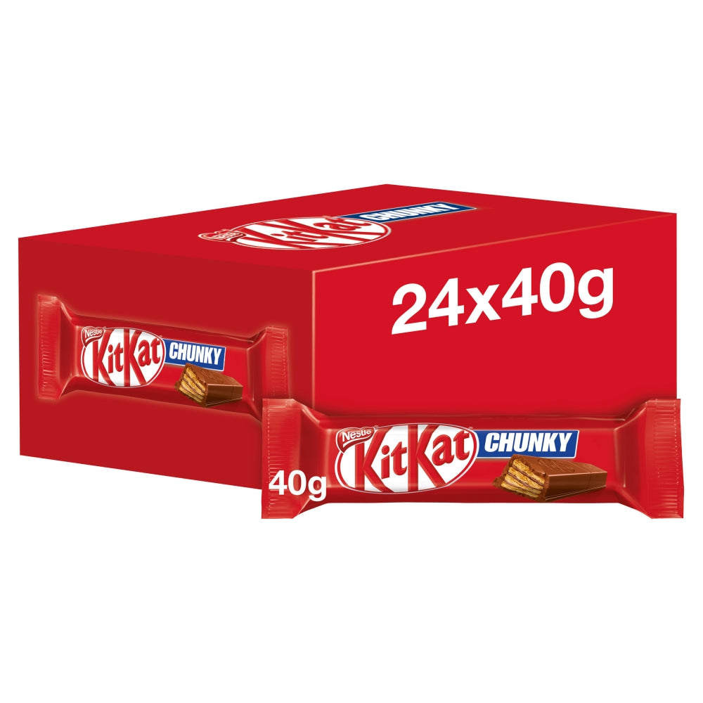 Kit Kat Chunky Milk Chocolate Bar 24*40g