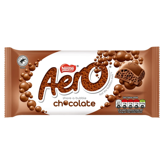 AERO MILK BLOCKS 15×90G £1.65