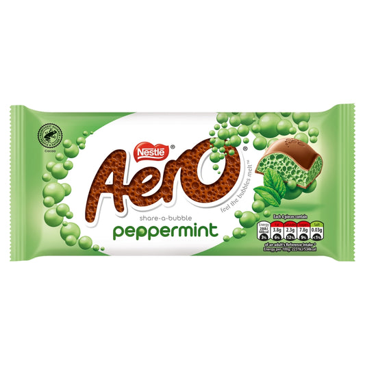 AERO PEPPERMINT BLOCKS 15×90G £1.65