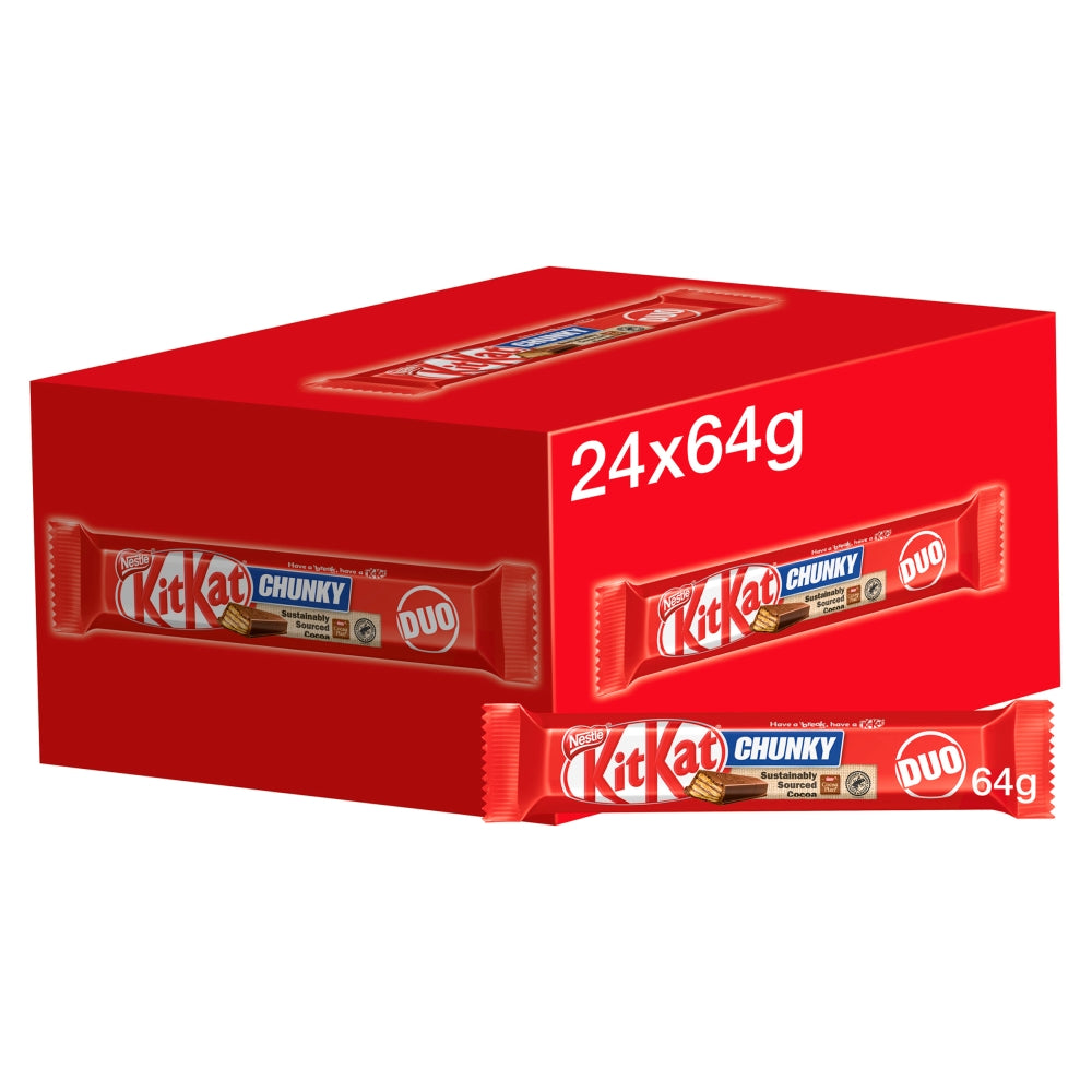 KITKAT DUO CHUNKY MILK 24×64G