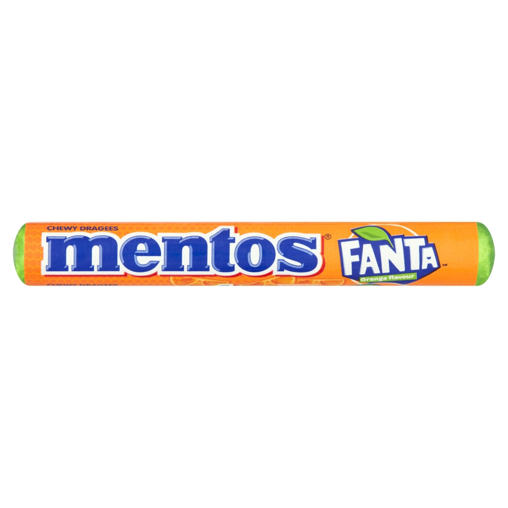MENTOS FANTA CHEWY DRAGEES ROLL 40×38G