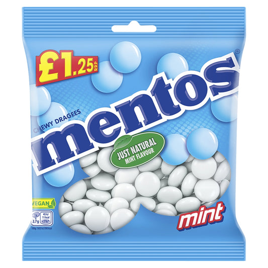 MENTOS MINTS 12*135g  £1.25