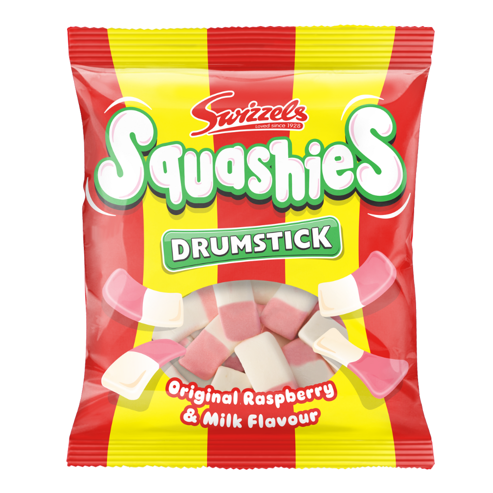 SQUASHIES DRUMSTICK STRAWBERRY & CREAM 12×120G – £1.15
