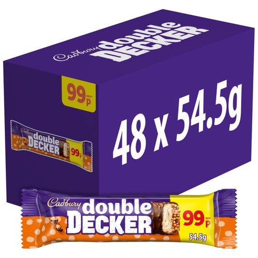 CADBURY STD BARS DOUBLE DECKER  48X54.5G