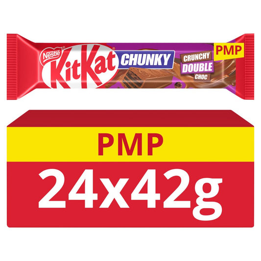 KITKAT STD BAR CHUNKY DOUBLE  24×42G