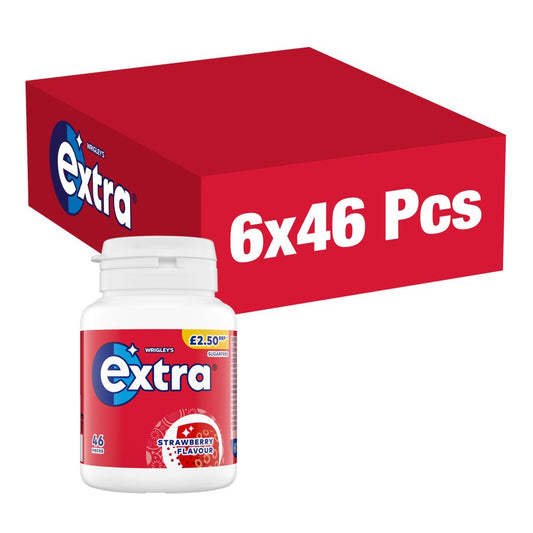 EXTRA BOTTLE SF STRAWBERRY 6X46PCS £2.50