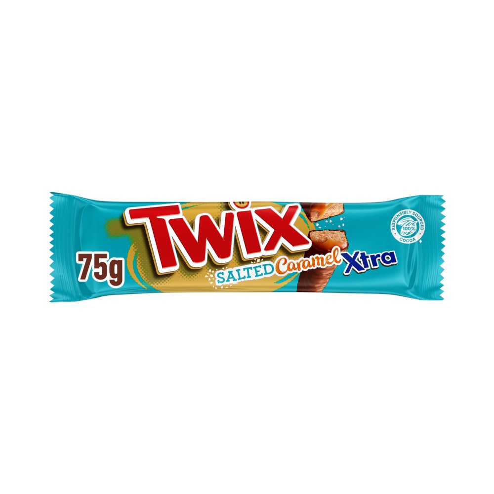 TWIX XTRA SALTED CARAMEL 24X75G