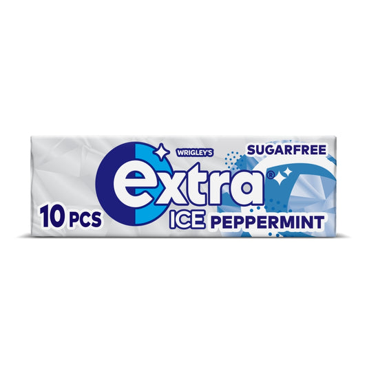 EXTRA GUM SINGLE SF ICE PEPPERMINT 30X10PCS