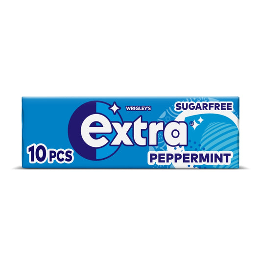 EXTRA GUM SINGLE SF PEPPERMINT  30X10PCS