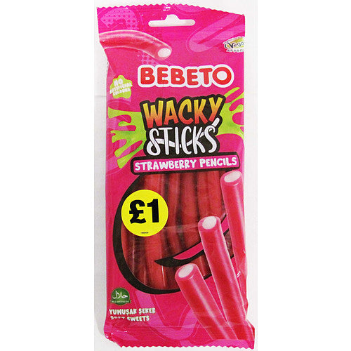 BEBETO STRAWBERRY PENCIL 12PCS £1