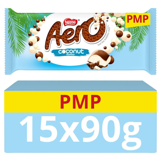 AERO COCONUT BLOCKS 15X90G £1.65
