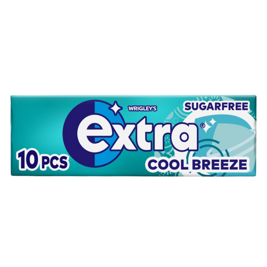 EXTRA GUM SINGLE SF COOL BREEZE 30X10PCS