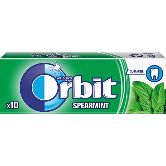 ORBIT SPEARMINT CHEWING GUM 30×14G