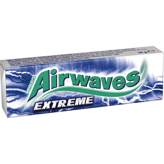 AIRWAVES GUM SINGLE SF EXTREME BLUE 30×14G