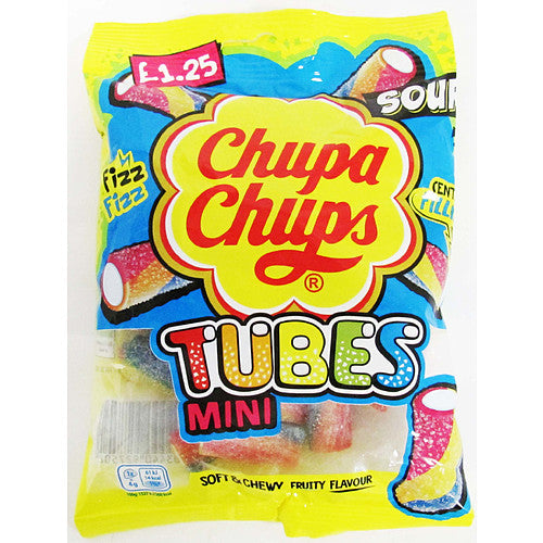 CHUPA CHUPS BAG 12X130G MINI TUBES