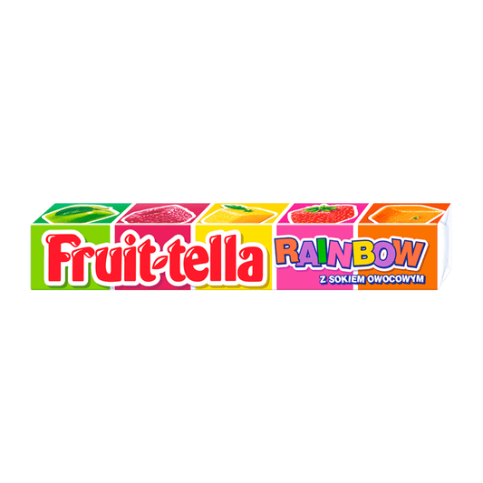 FRUITTELLA ROLL RAINBOW  40×41G £0.79