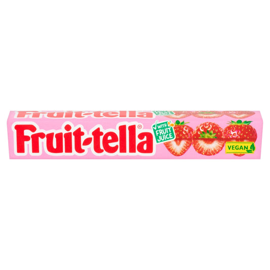 FRUITTELLA ROLL STRAWBERRY 40×41G £0.79