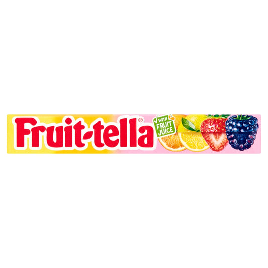 FRUITTELLA ROLL SUMMER FRUITS  40×41G £0.79