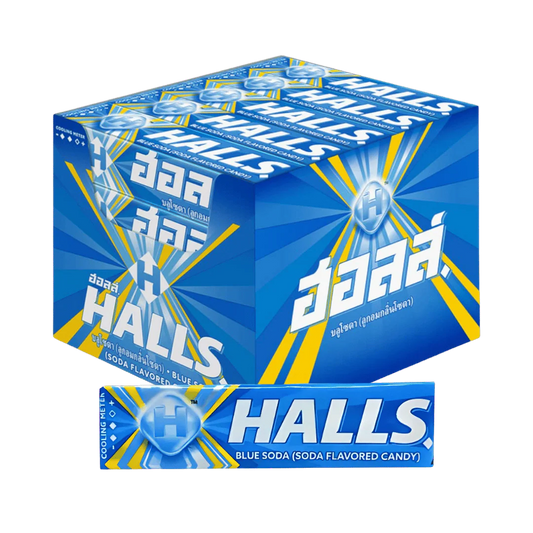 HALLS 20X33.5G BLUE SODA