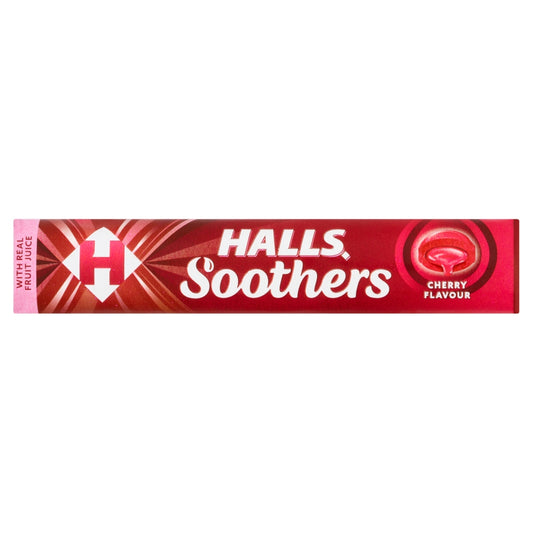 HALLS 20X45G SOOTHERS CHERRY