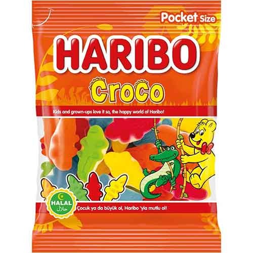 HARIBO HALAL CROCO 18X80G