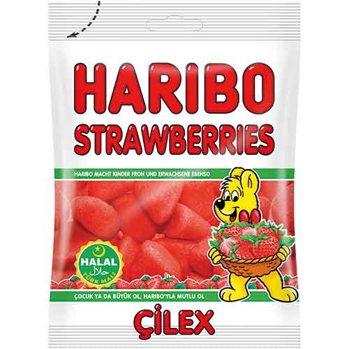 HARIBO HALAL STRAWBERRY 18X80G