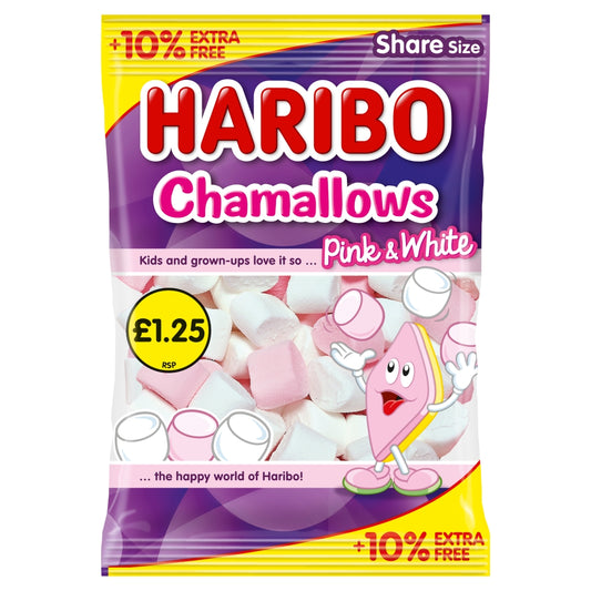 HARIBO CHAMALLOWS 12X140G £1.25