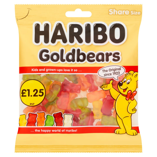 HARIBO GOLD BEARS 12×154G PMP £1.25