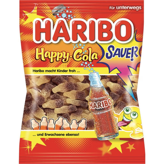 HARIBO HAPPY COLA SOUR 24X100G