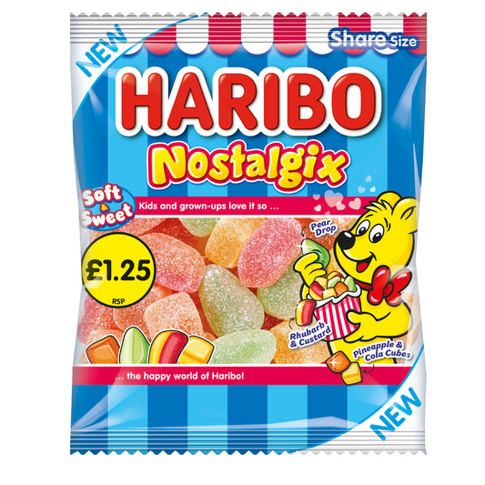 HARIBO NOSTALGIX 12X140G £1.25