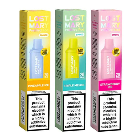 LOSTMARY 600 POD PACK OF 10